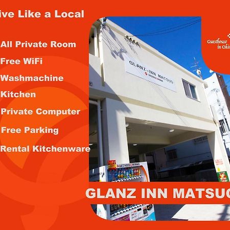 Glanz-Inn Matsuo-Guesthouse In Okinawa Наха Экстерьер фото